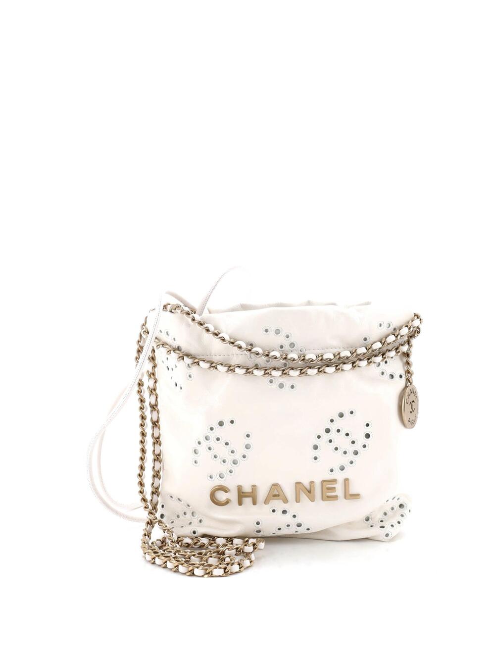 Chanel 22 Chain Hobo Cc Eyelet #301850C48B